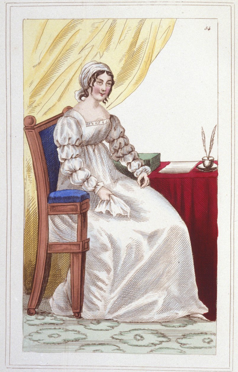 Porträt von Sophie Cottin Rostand (1770-1807), französische Schriftstellerin von Unknown artist