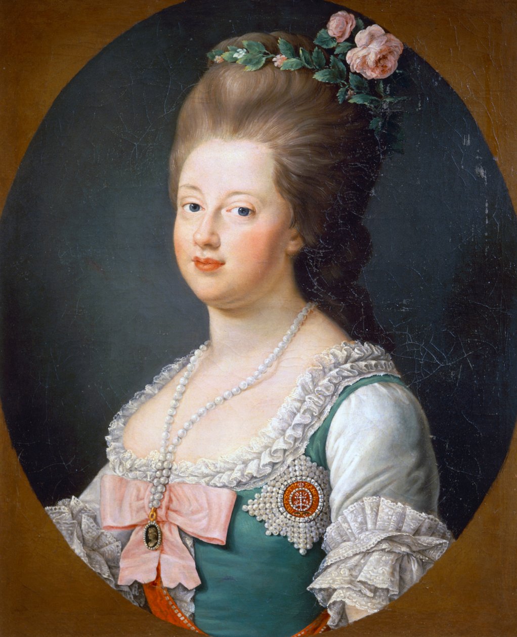 Porträt von Sophie Dorothea von Württemberg (Stettin) von Unknown artist