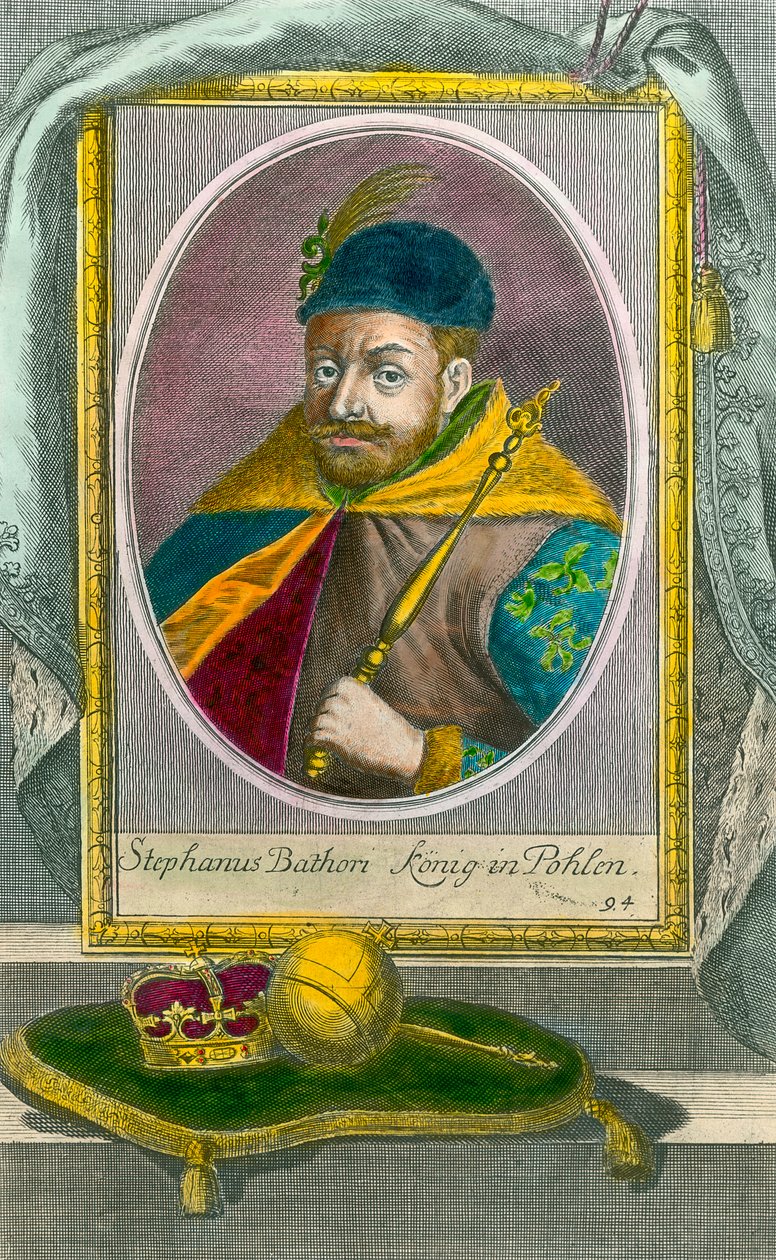 Porträt von Stephan Báthory, König von Polen von Unknown artist