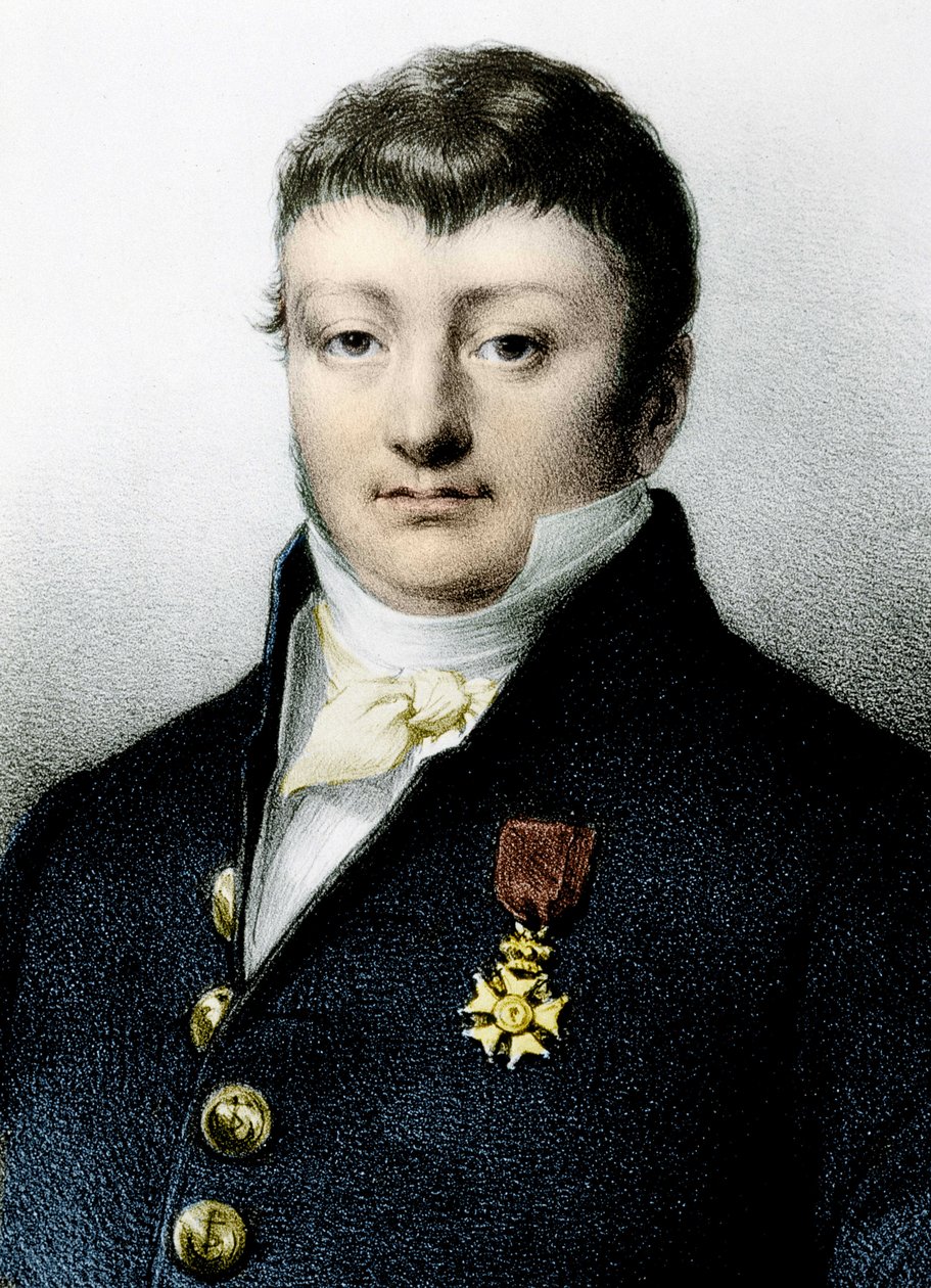 Porträt von Surcouf - Gravur von Unknown artist
