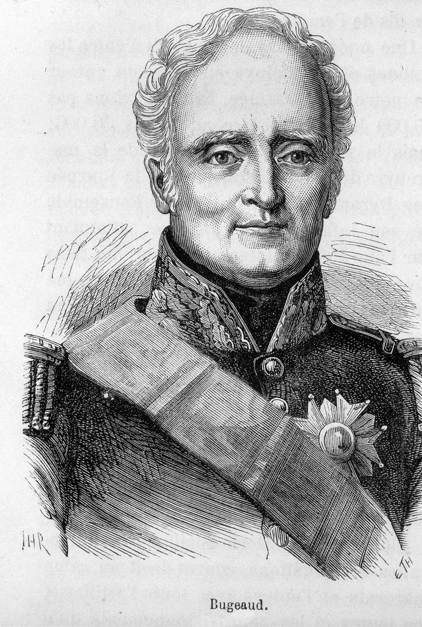 Porträt von Thomas Robert Bugeaud (1784 - 1849) von Unknown artist