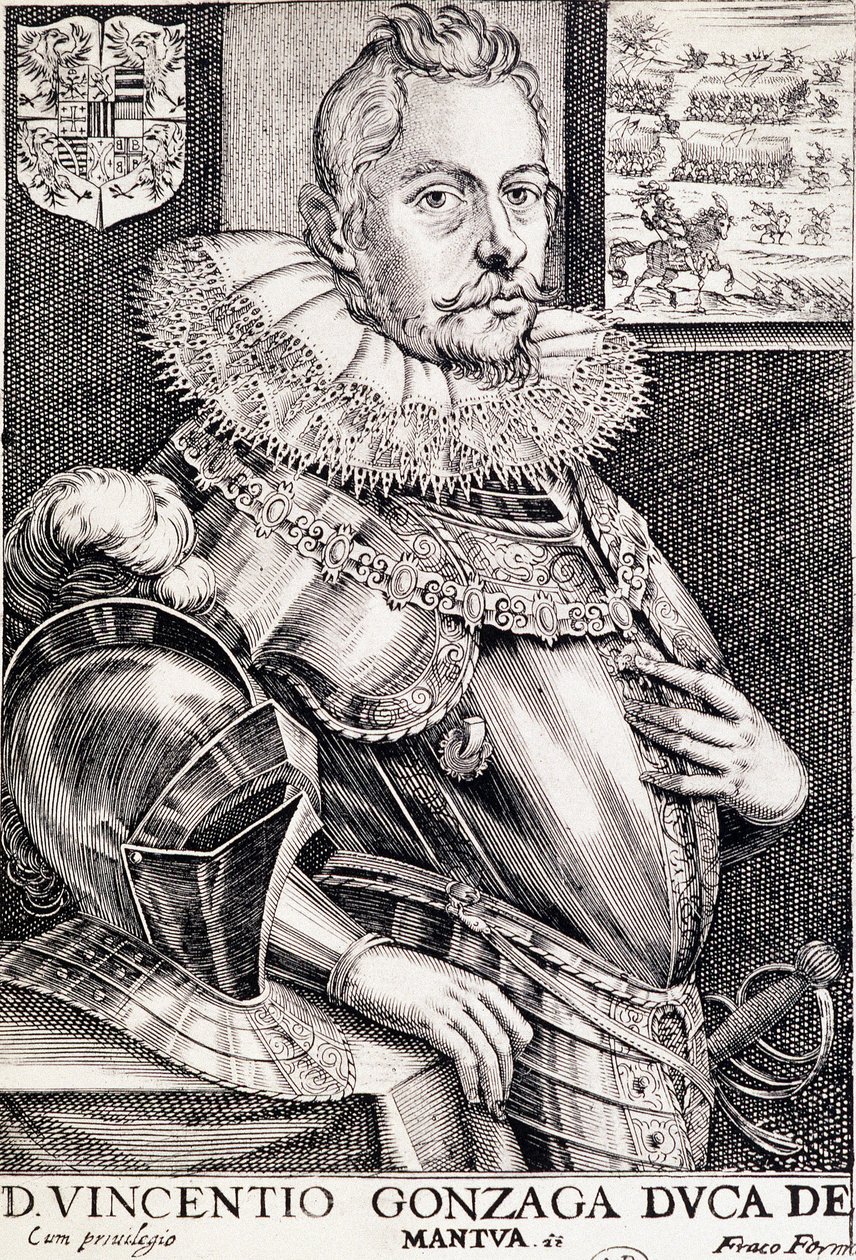 Porträt von Vincent Gonzague, Herzog von Mantua von Unknown artist