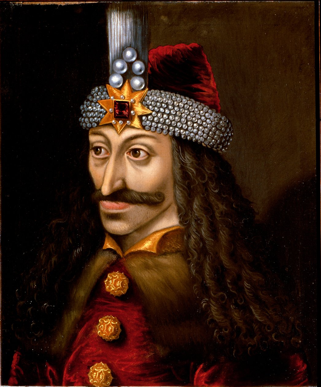 Porträt von Vlad Tepes III. dem Pfähler oder Dracula von Unknown artist
