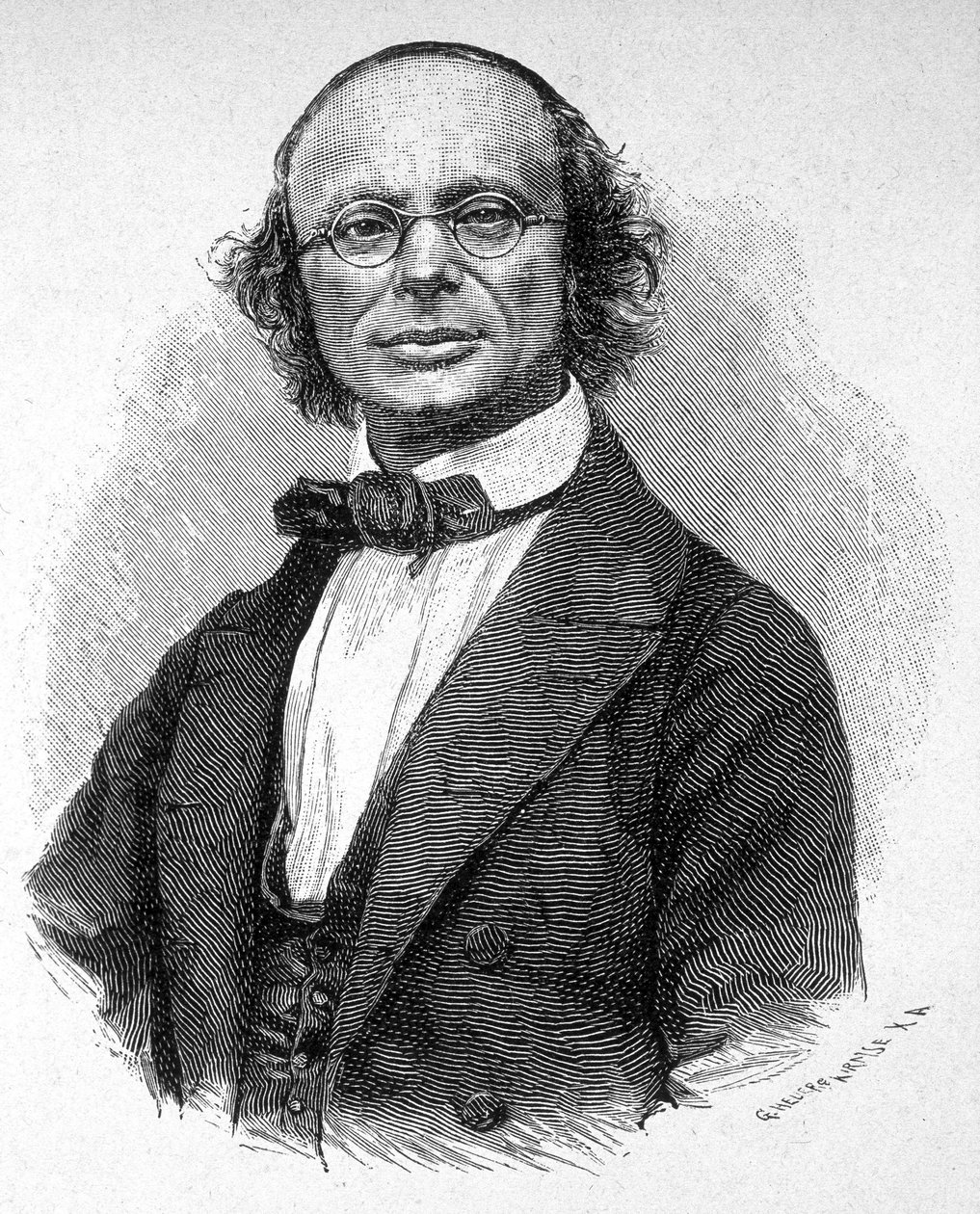 Porträt von Wilhelm Weber (1804 - 1891), deutscher Physiker von Unknown artist