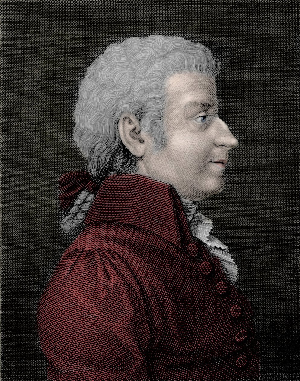 Porträt des jungen Wolfgang Amadeus Mozart (1756-1791), Komponist von Unknown artist