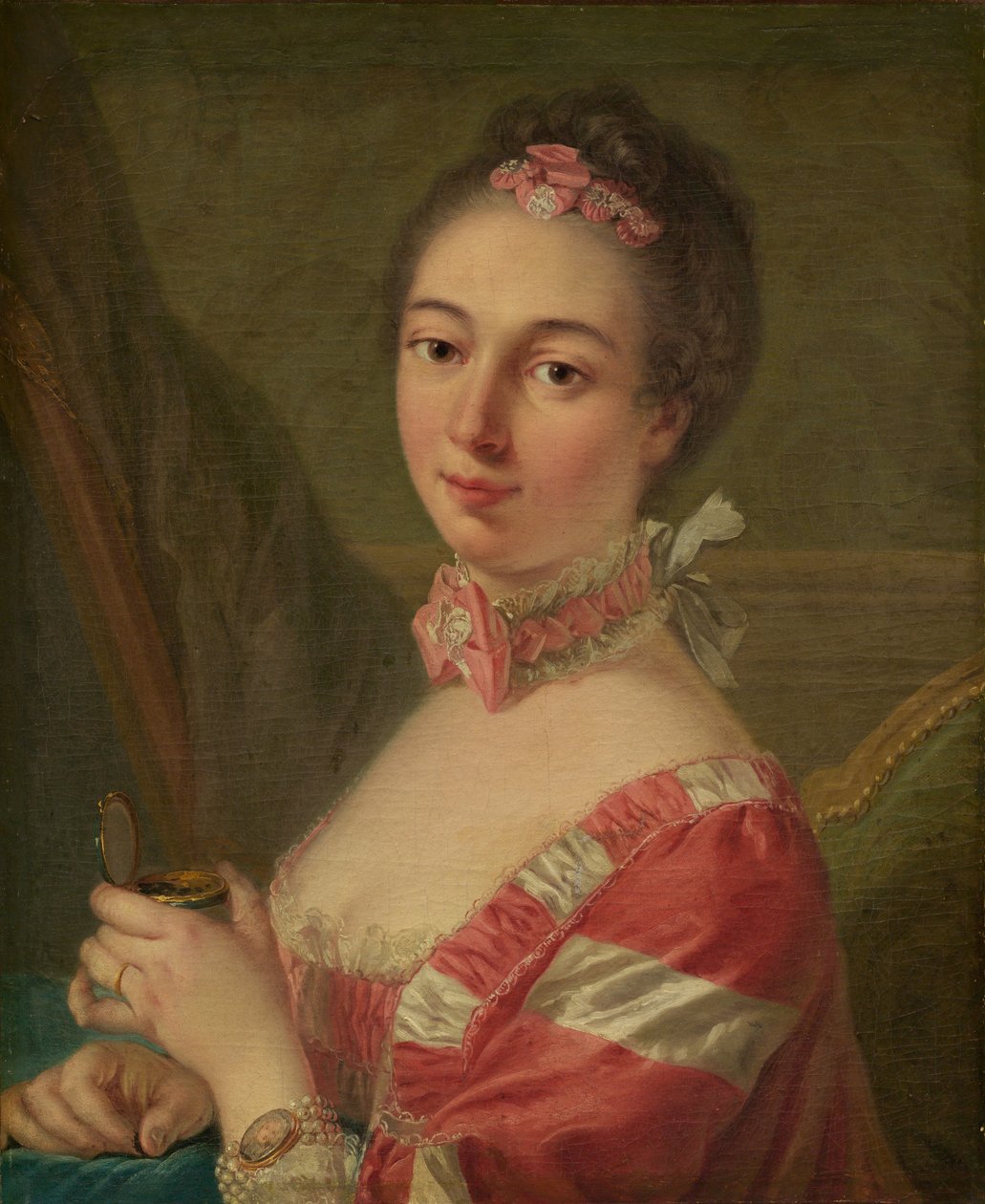 Porträt einer Dame von Unknown Artist