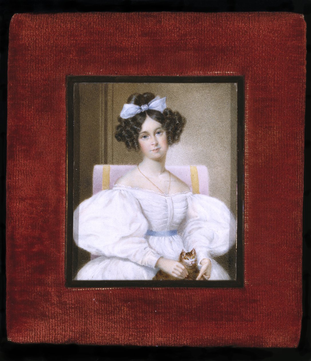 Porträt einer Frau, ca. 1830 von Unknown artist