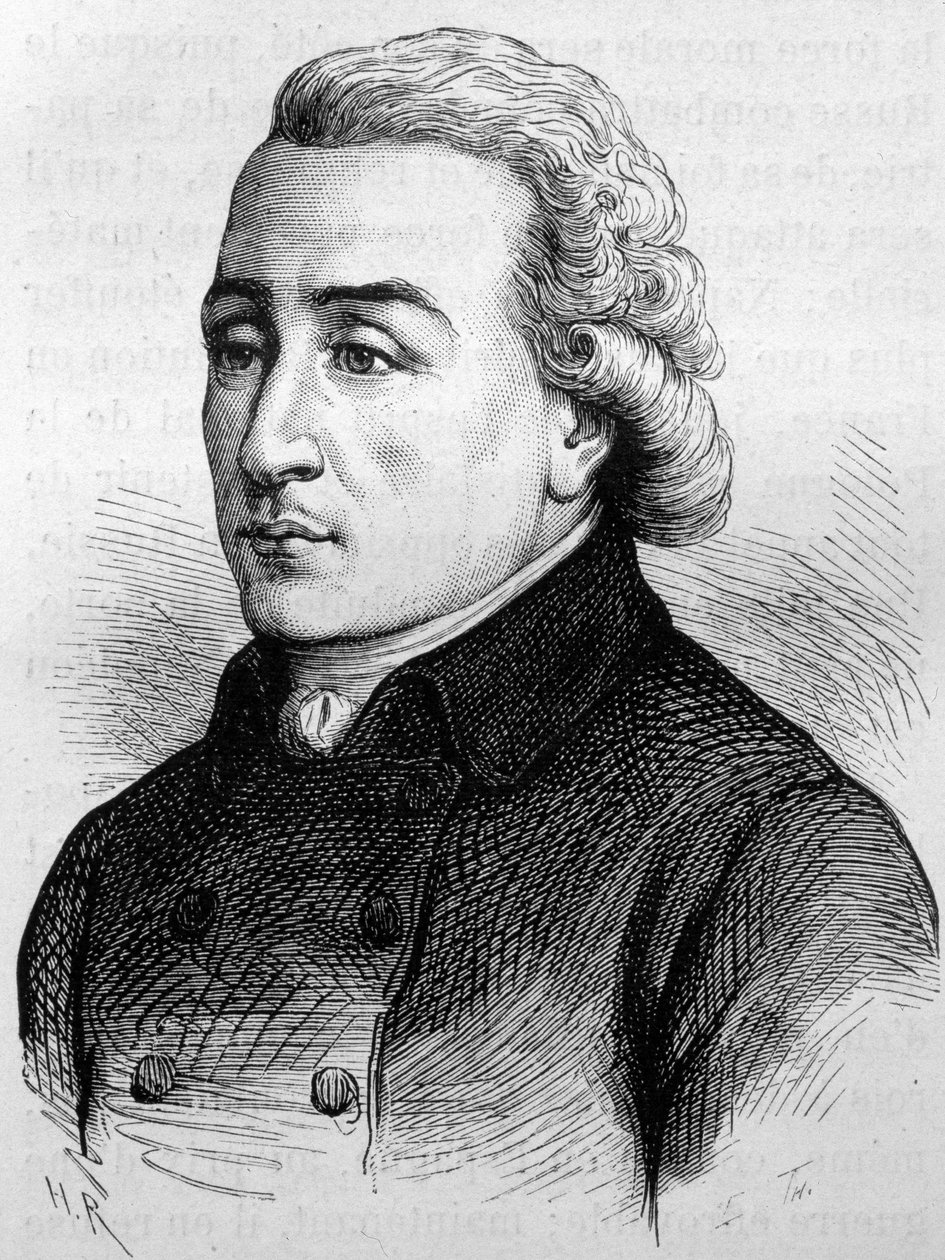Porträt des Abtes von Pradt (1759 - 1837). Gravur aus dem späten 19. Jahrhundert in „Histoire de France“ von H. Martin von Unknown artist