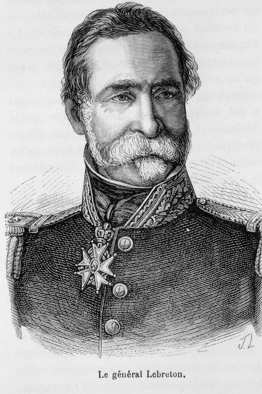Porträt des französischen Generals Lebreton von Unknown artist
