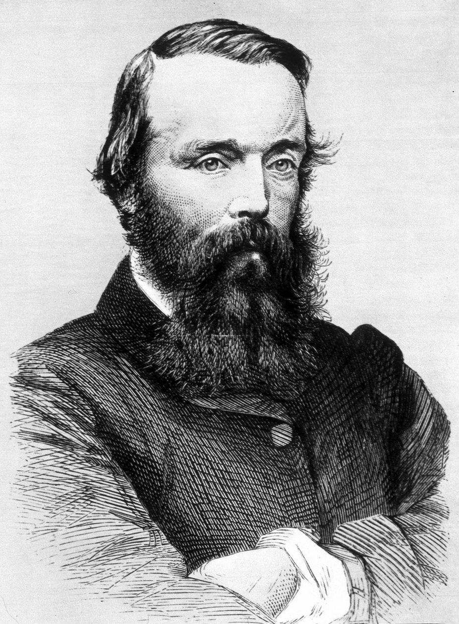 Porträt des irischen Entdeckers Robert O