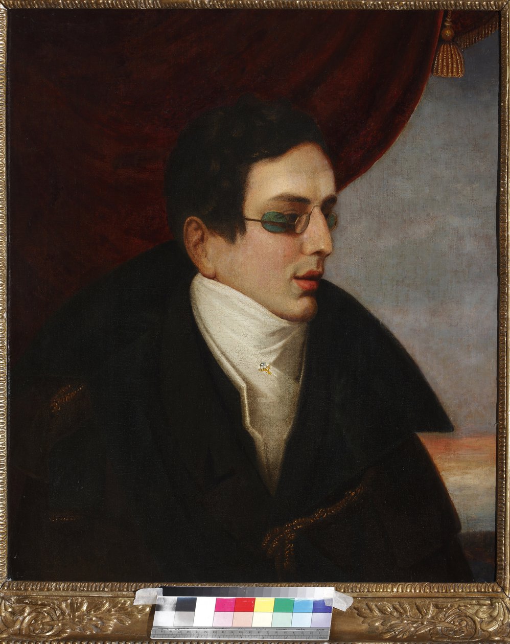 Porträt des Dichters Nikolai Gnedich von Unknown artist