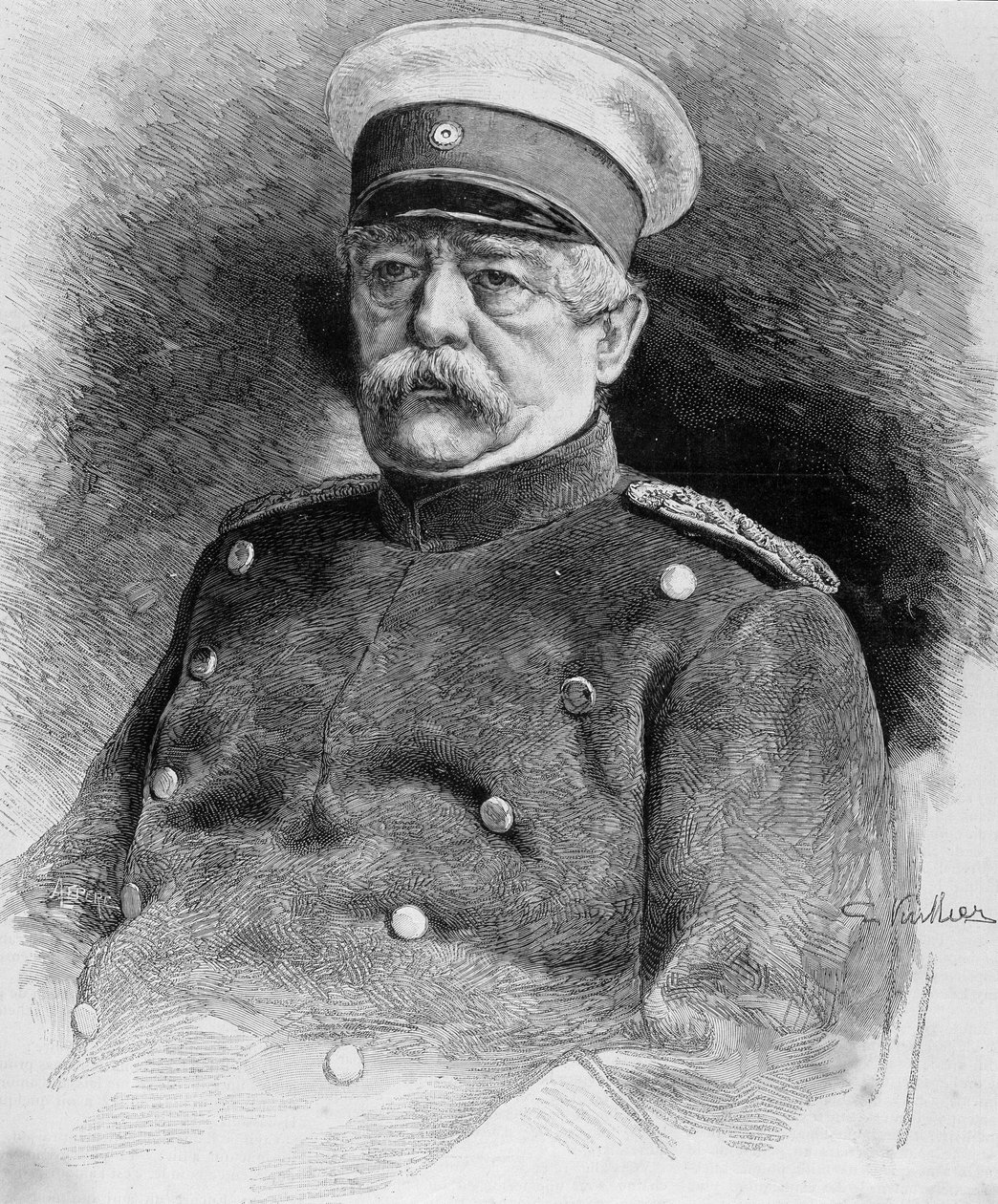 Porträt des Prinzen von Bismarck (1815 - 1898) von Unknown artist