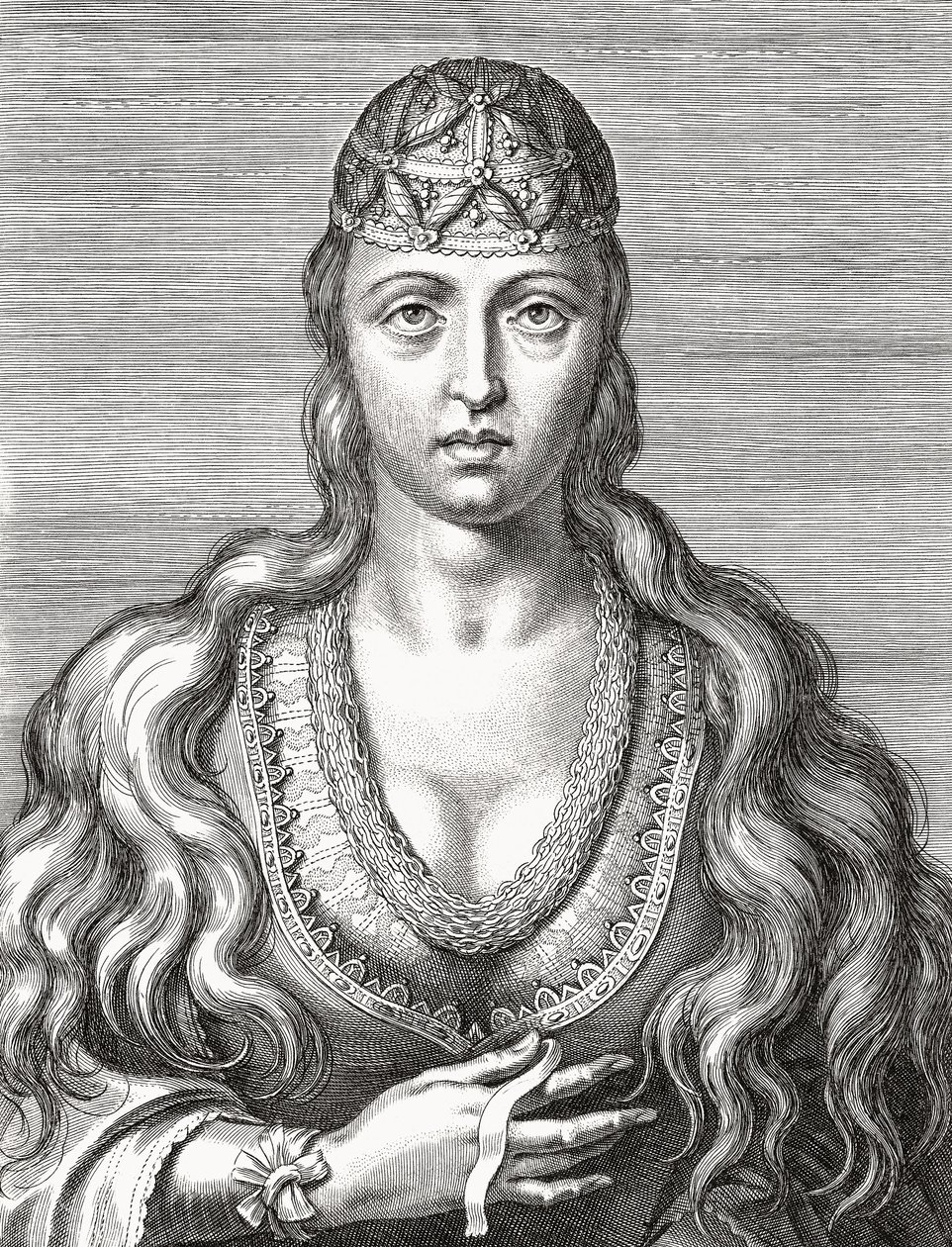 Prinzessin Johanna von Portugal. Joana. Porträt. von Unknown artist