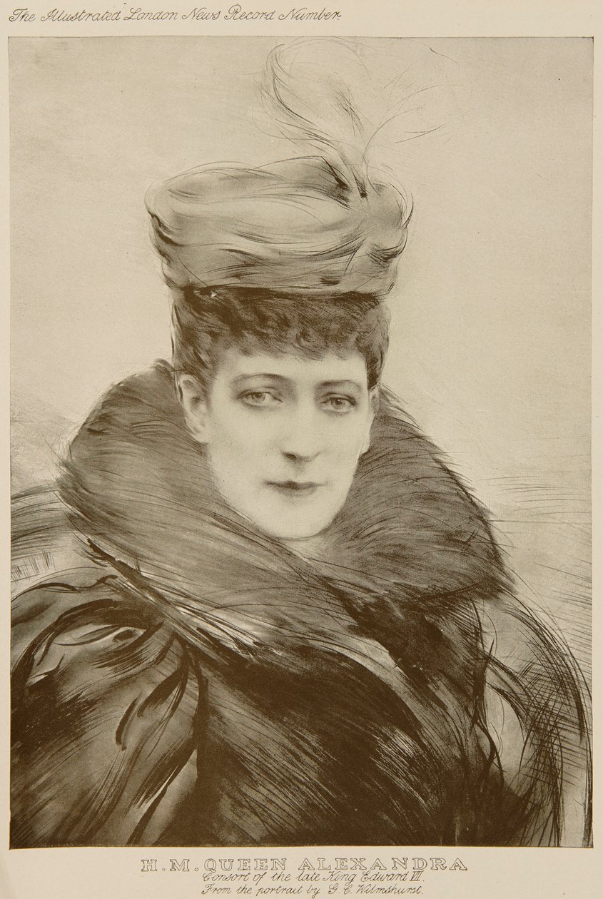 Königin Alexandra, nach Wilmshurst von Unknown Artist