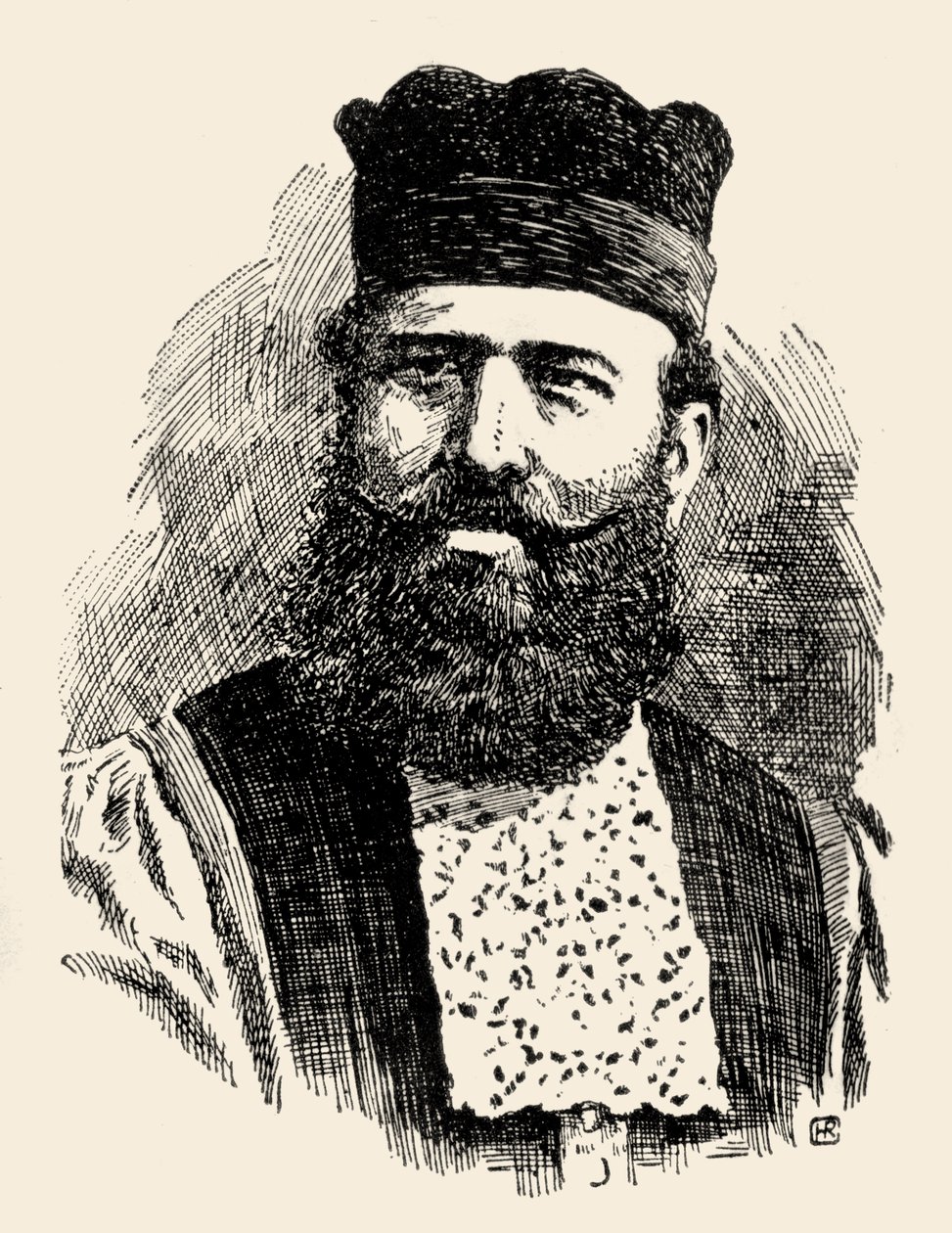 Rabbi Benjamin Artom war der Haham der spanischen und portugiesischen Juden Großbritanniens von Unknown artist