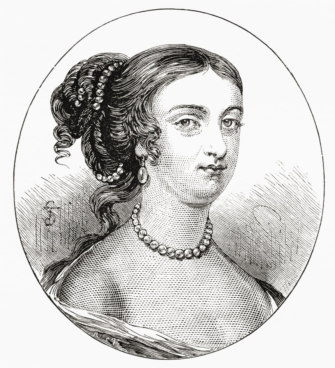 Rachel Wriothesley, Lady Russell, ca. 1636 - 1723. Englische Adlige, Erbin und Autorin. Aus 