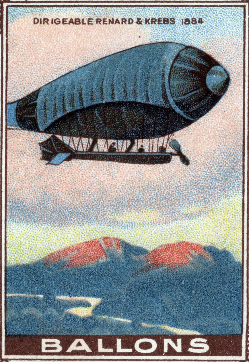 Renard und Krebs Luftschiffballon von Unknown Artist