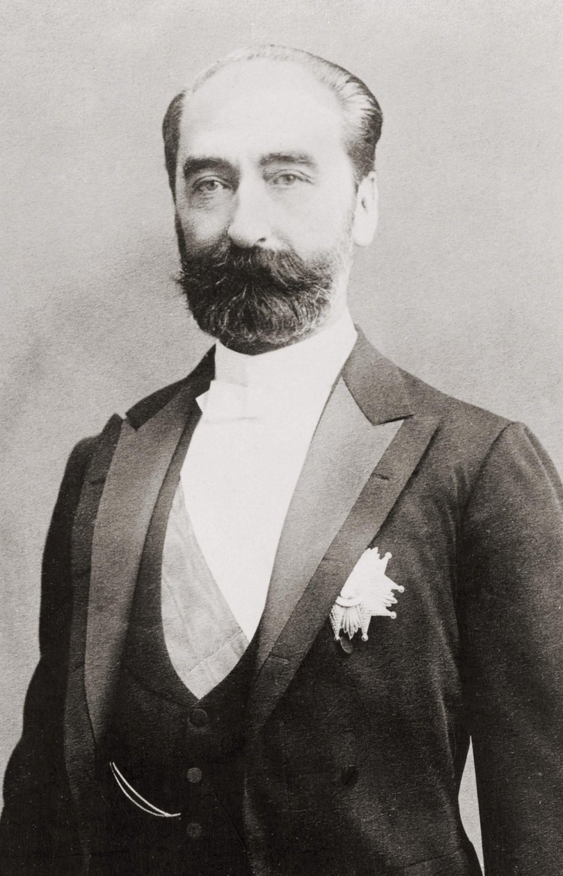 Sadi Carnot (1837-1894), Präsident der Französischen Republik 1887. von Unknown artist