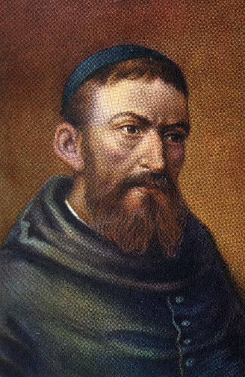 Heiliger Damien von Molokai: Porträt von Pater Damien (Joseph De Veuster) von Unknown Artist