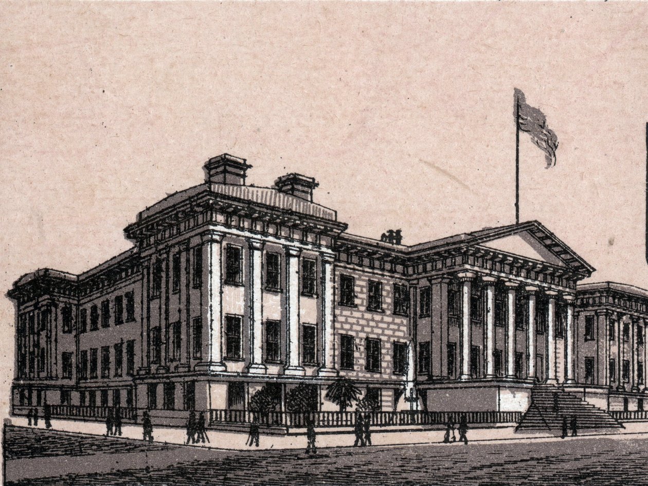 San Francisco, USA: Blick auf die United States Branch Mint von Unknown artist