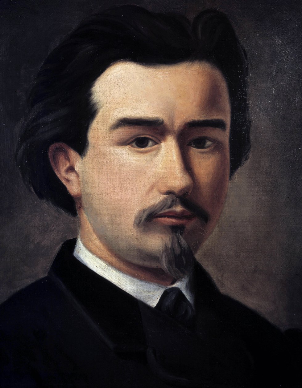Selbstporträt von Clément Ader (1841-1925), französischer Ingenieur und Erfinder, „Vater der Luftfahrt“ von Unknown artist