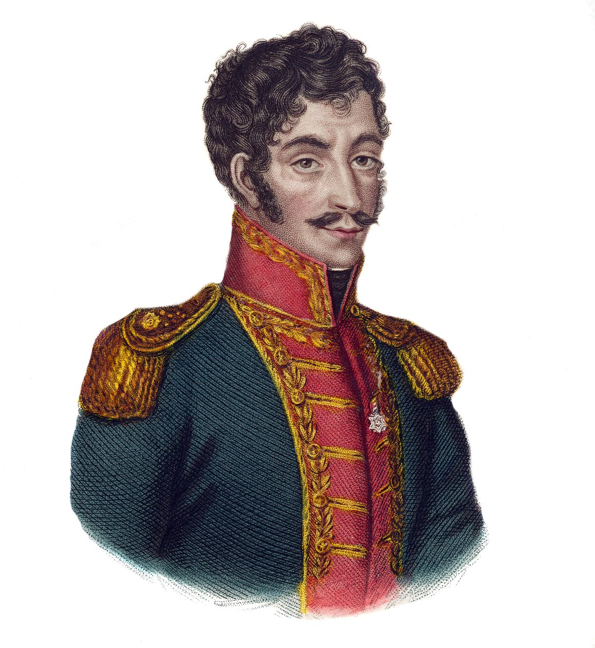 Simon Bolivar (1783-1830), bekannt als der Befreier von Unknown artist