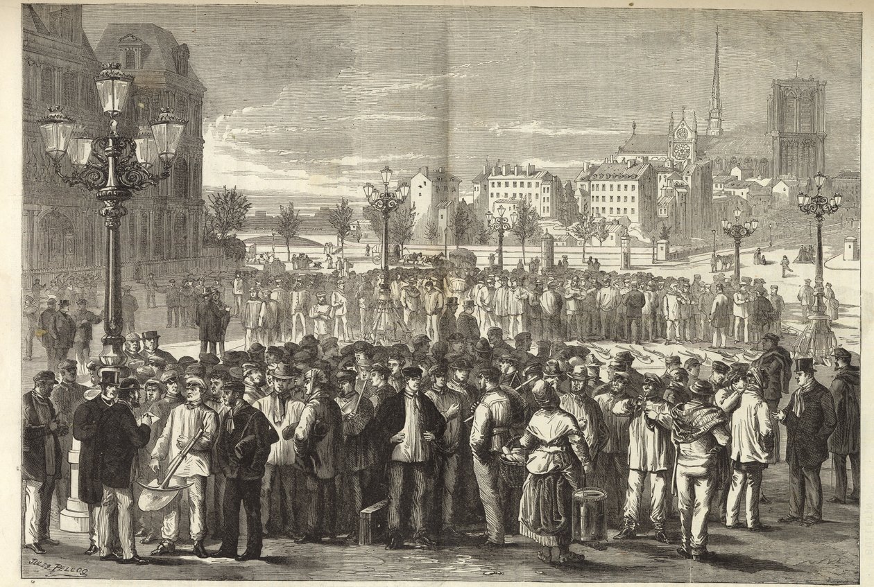 Die Maurer-Messe auf dem Place de l