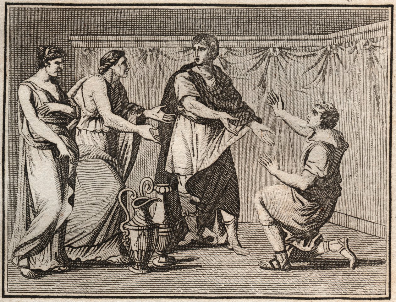 Die Mäßigung des Scipio: der römische General Scipio L