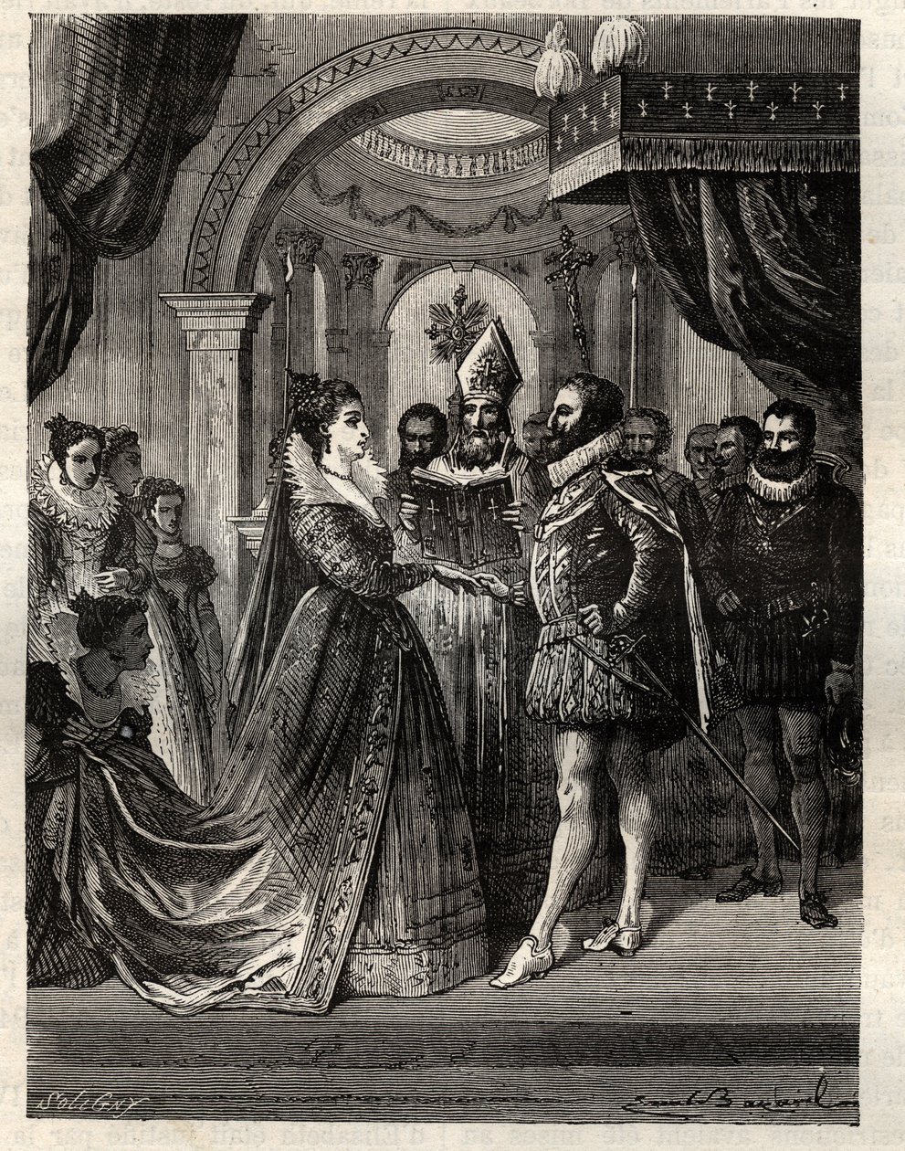 Die Stellvertreterhochzeit von Prinzessin Maria de