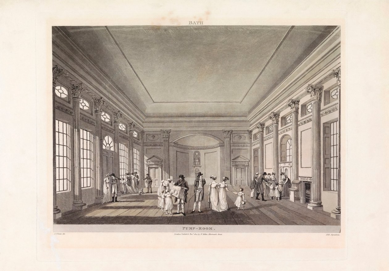 The Pump Room, Bath von Unknown artist