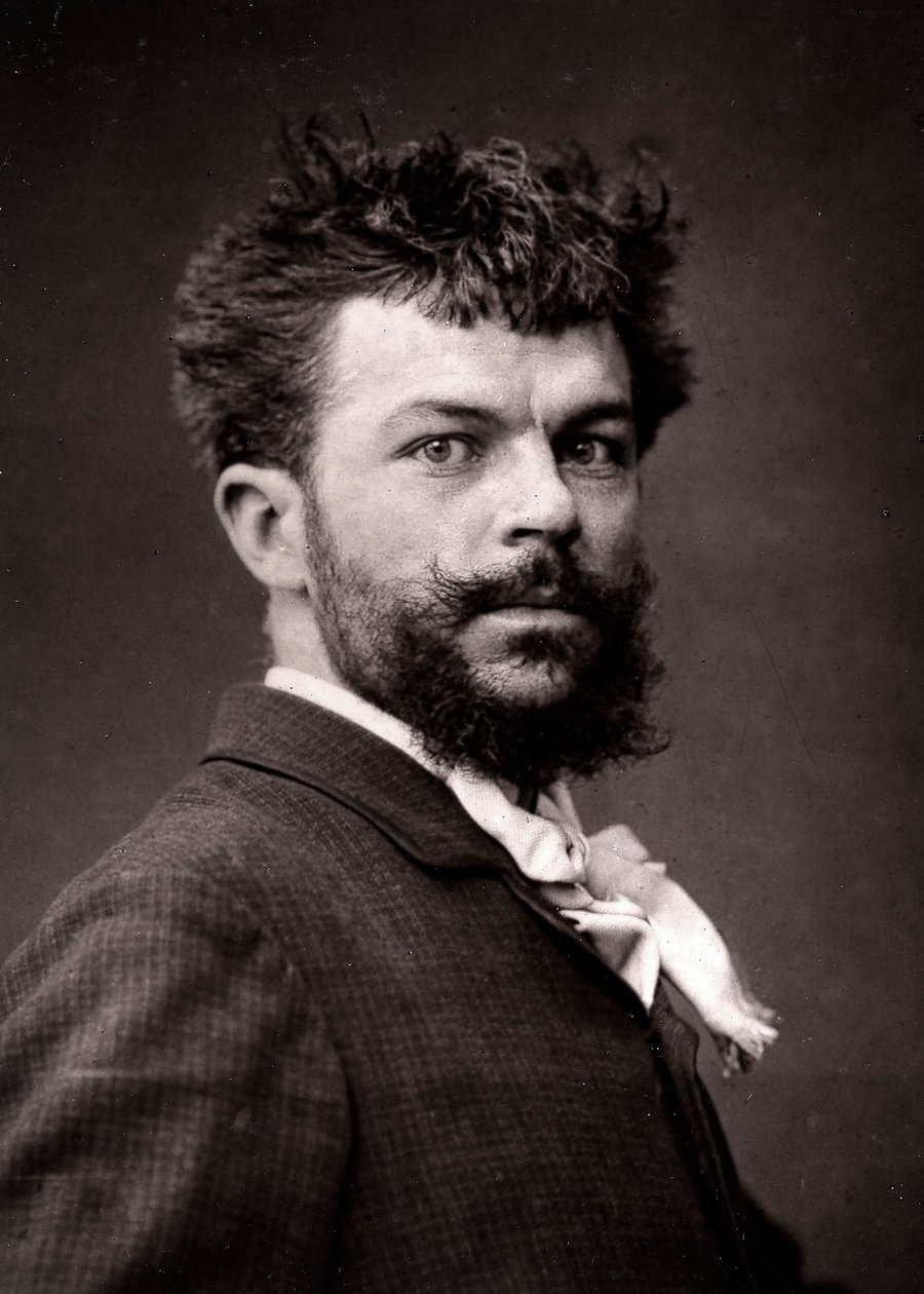 Der Künstler Georges Haquette porträtiert anlässlich des Salons von Paris 1883 von Unknown