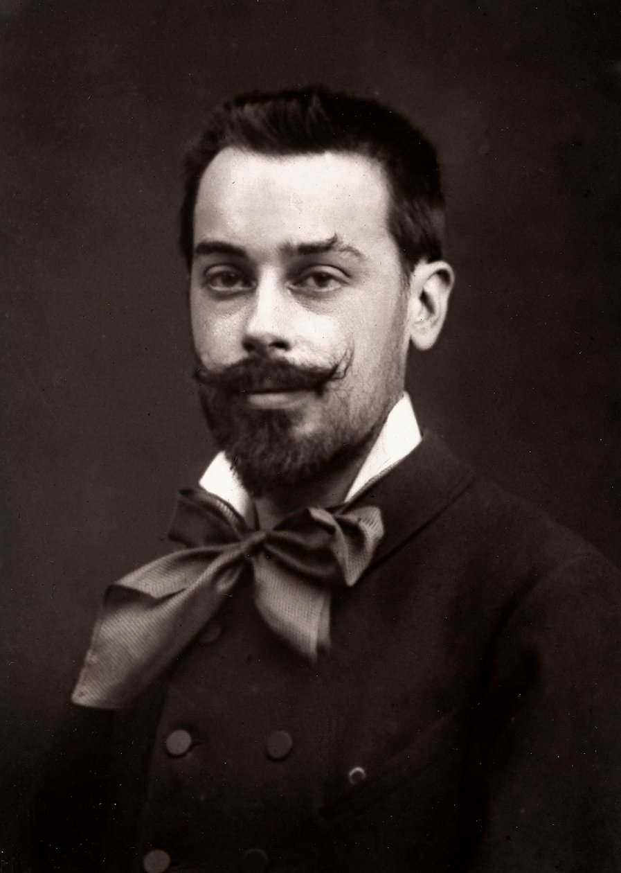 Der Künstler Jean Geoffroy porträtiert anlässlich des Salons von Paris 1883 von Unknown