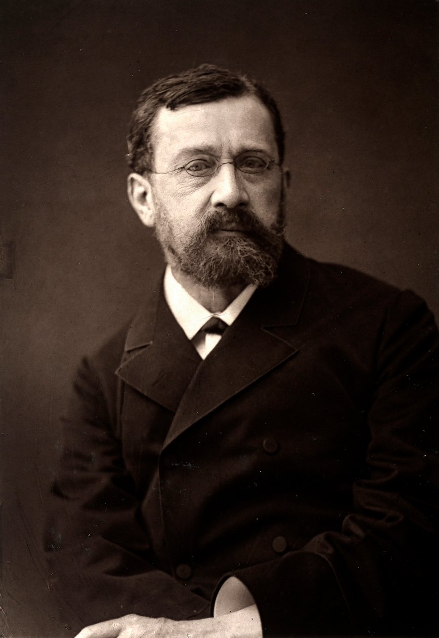 Der Künstler Leon Barillot fotografiert anlässlich des Pariser Salons 1881 von Unknown