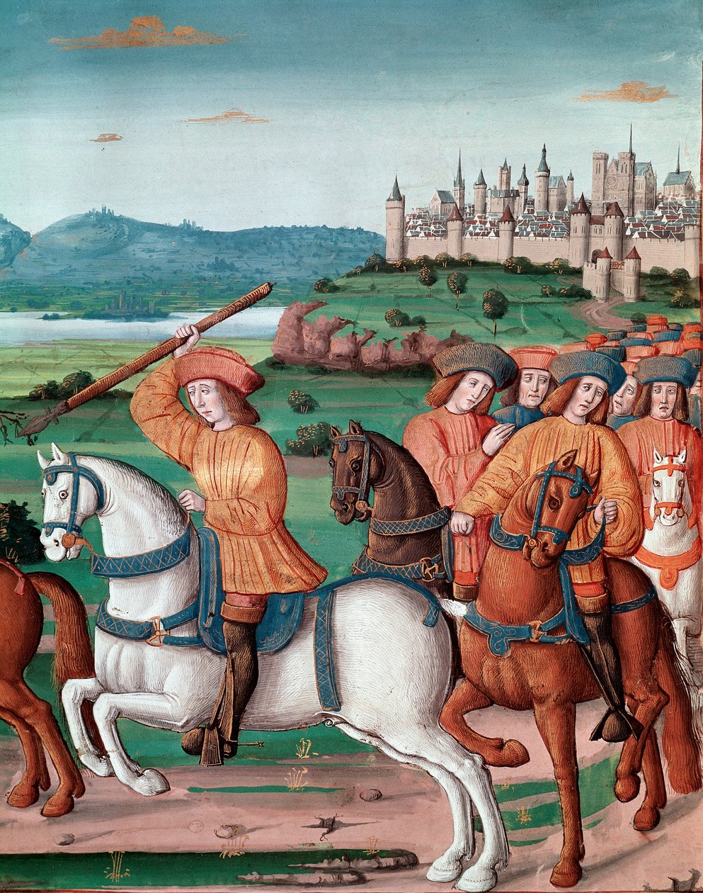 Der Wahnsinn von Karl VI. (1368 - 1422) von Unknown artist