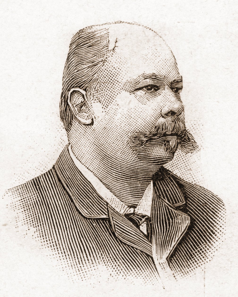 Die Mitglieder der Académie Française im Jahr 1895: Porträt von Henri Meilhac (1831-1897), französischer Dramatiker. von Unknown artist