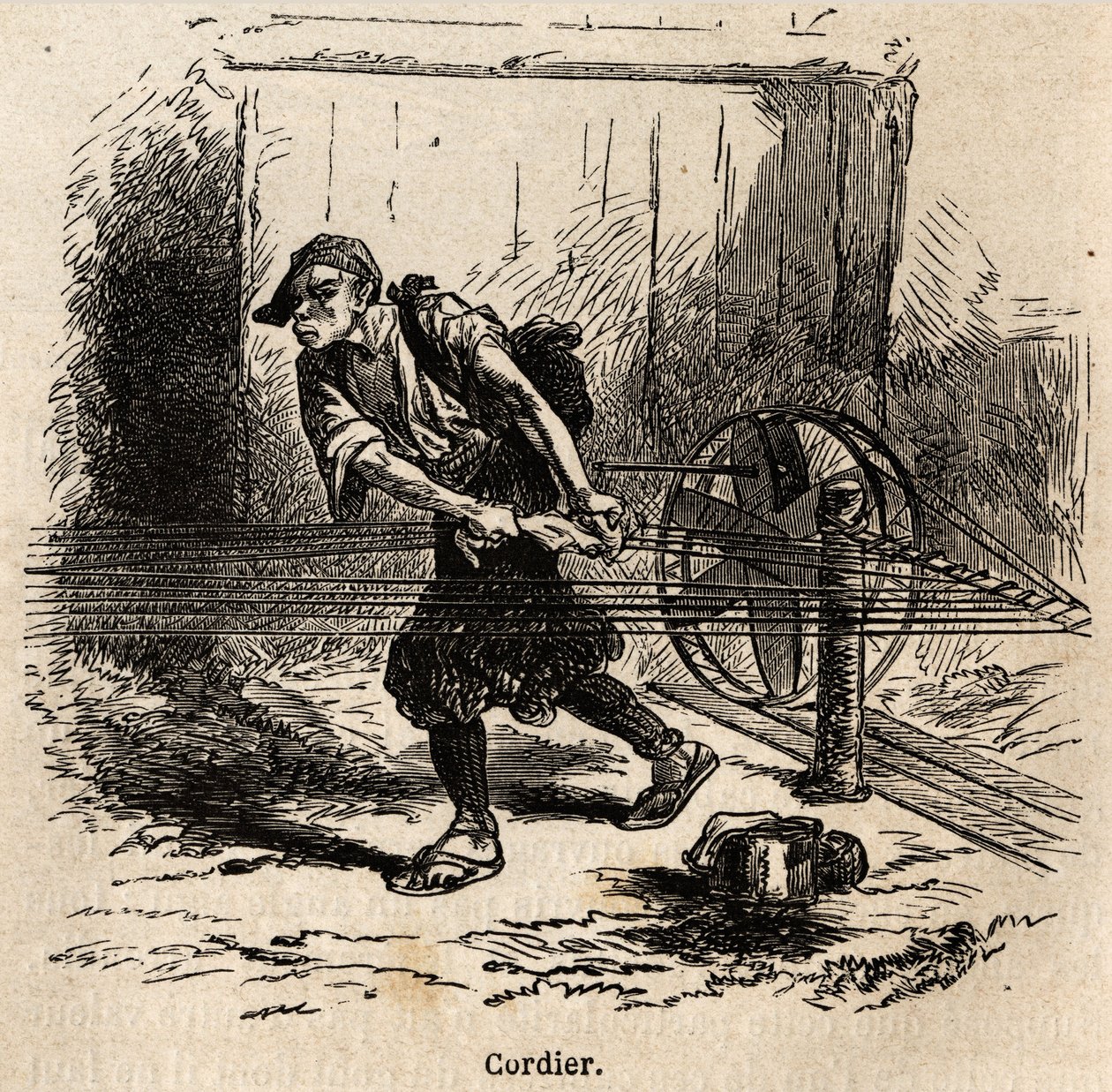 Der Seilmacher von Unknown artist
