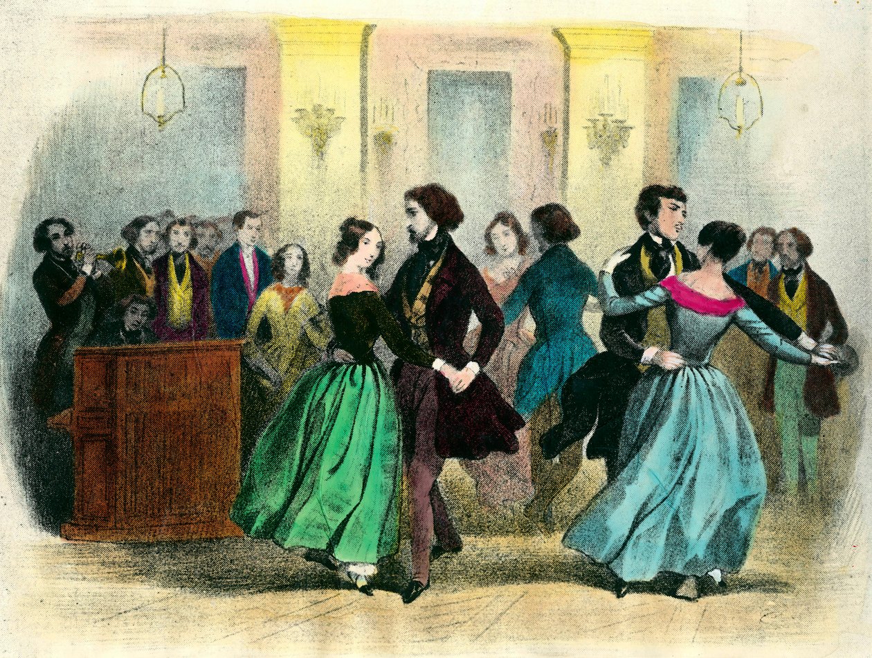 Der Walzer: Ein Ball im Bürgertum von Unknown artist
