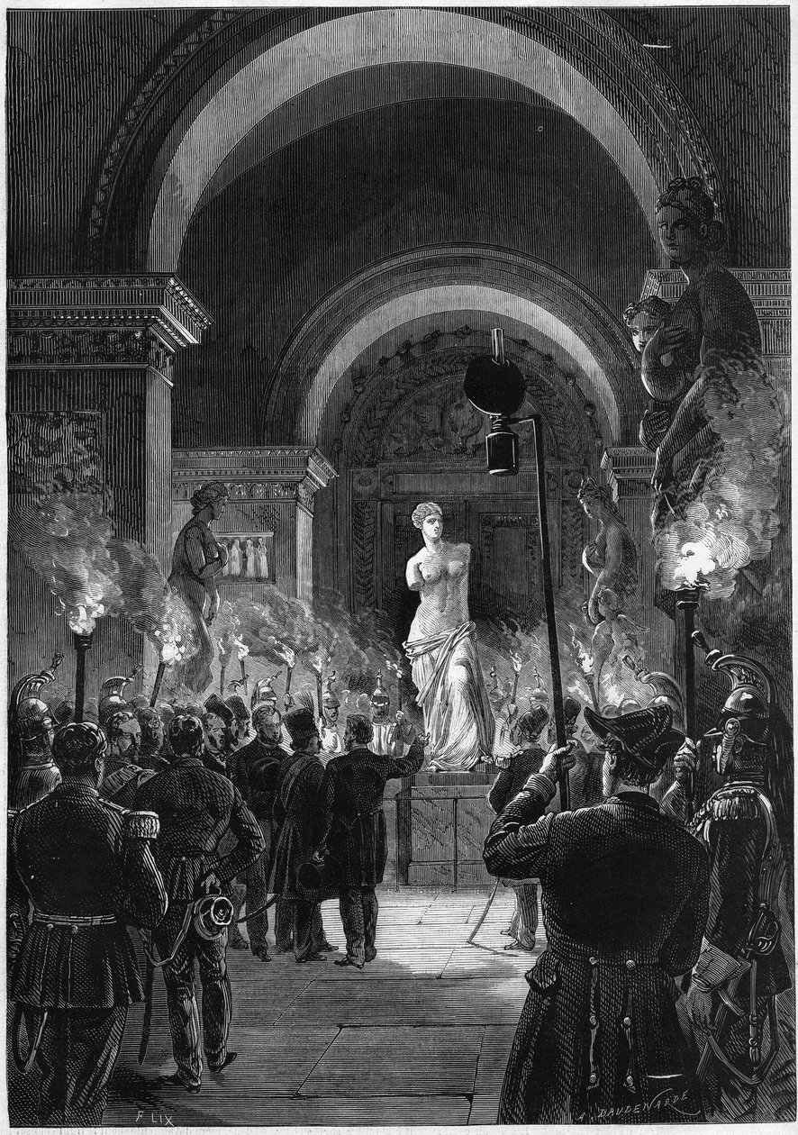 Besuch des Schahs von Persien in Frankreich. von Unknown artist