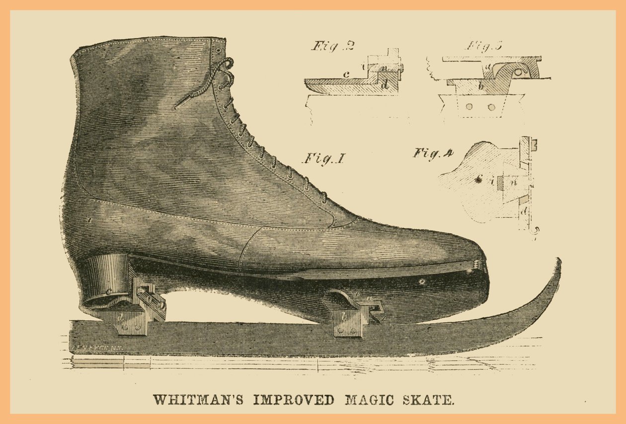 Whitmans verbesserter Zauberschlittschuh von Unknown Artist