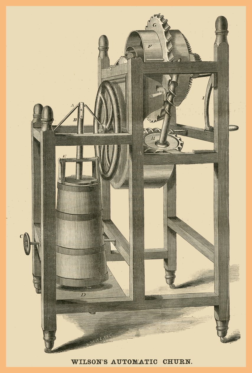 Wilsons Automatischer Butterfass von Unknown Artist