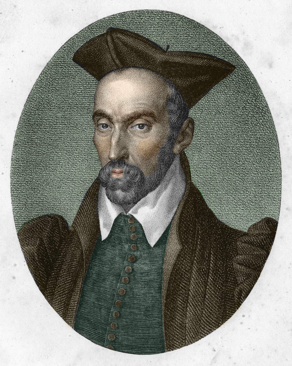 Porträt von Etienne Pasquier. Französischer Anwalt, Humanist und Historiker (1529 bis 1615). von Unknown artist