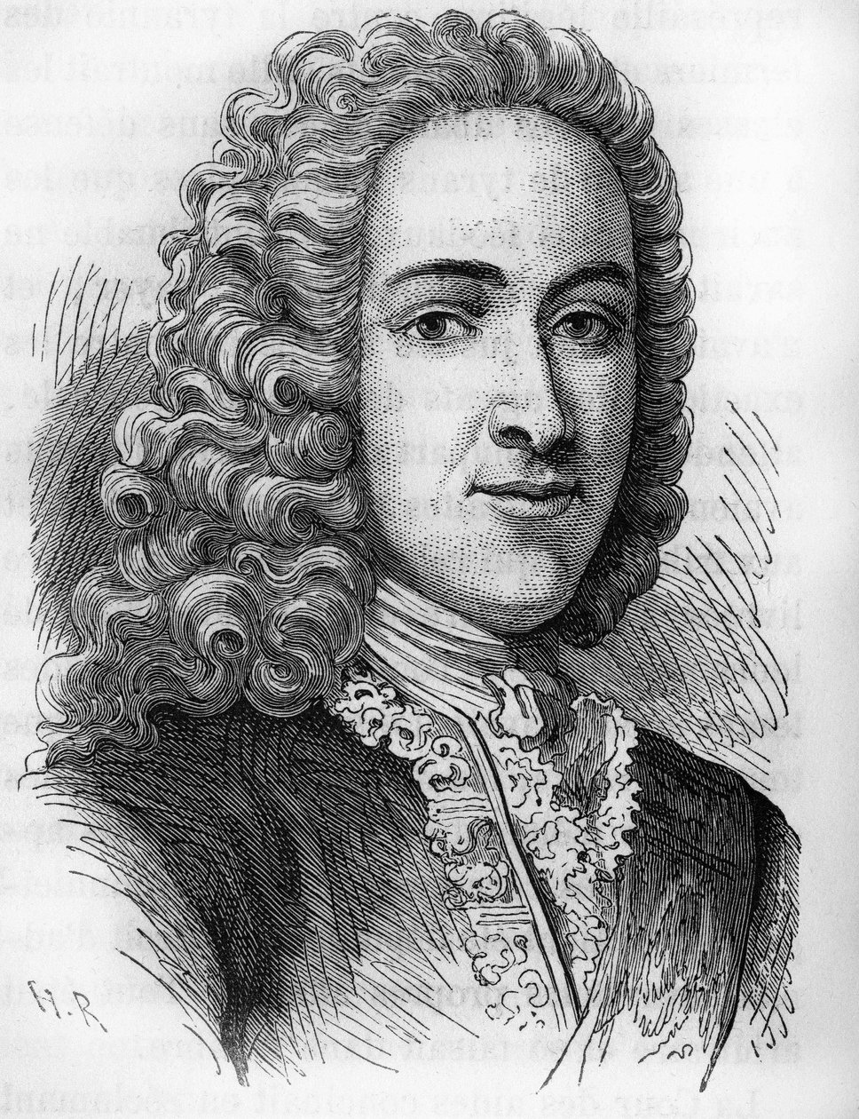 Porträt von Jean Frédéric Phelypeaux, Graf von Maurepas (1701-1781), französischer Staatsmann. von Unknown artist