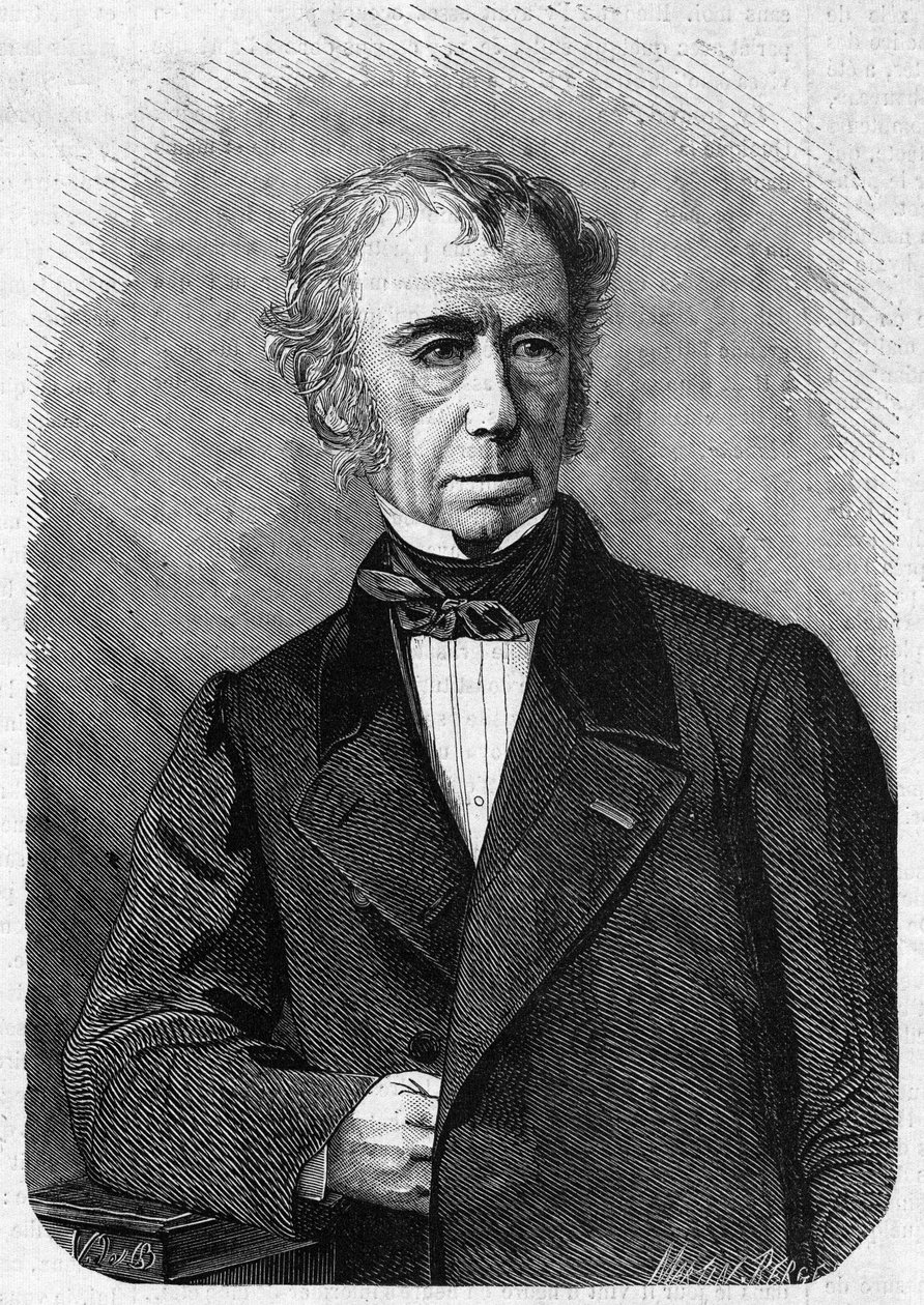 Porträt von Jean Pons Guillaume Viennet (1777-1868), französischer Politiker und Schriftsteller von Unknown artist