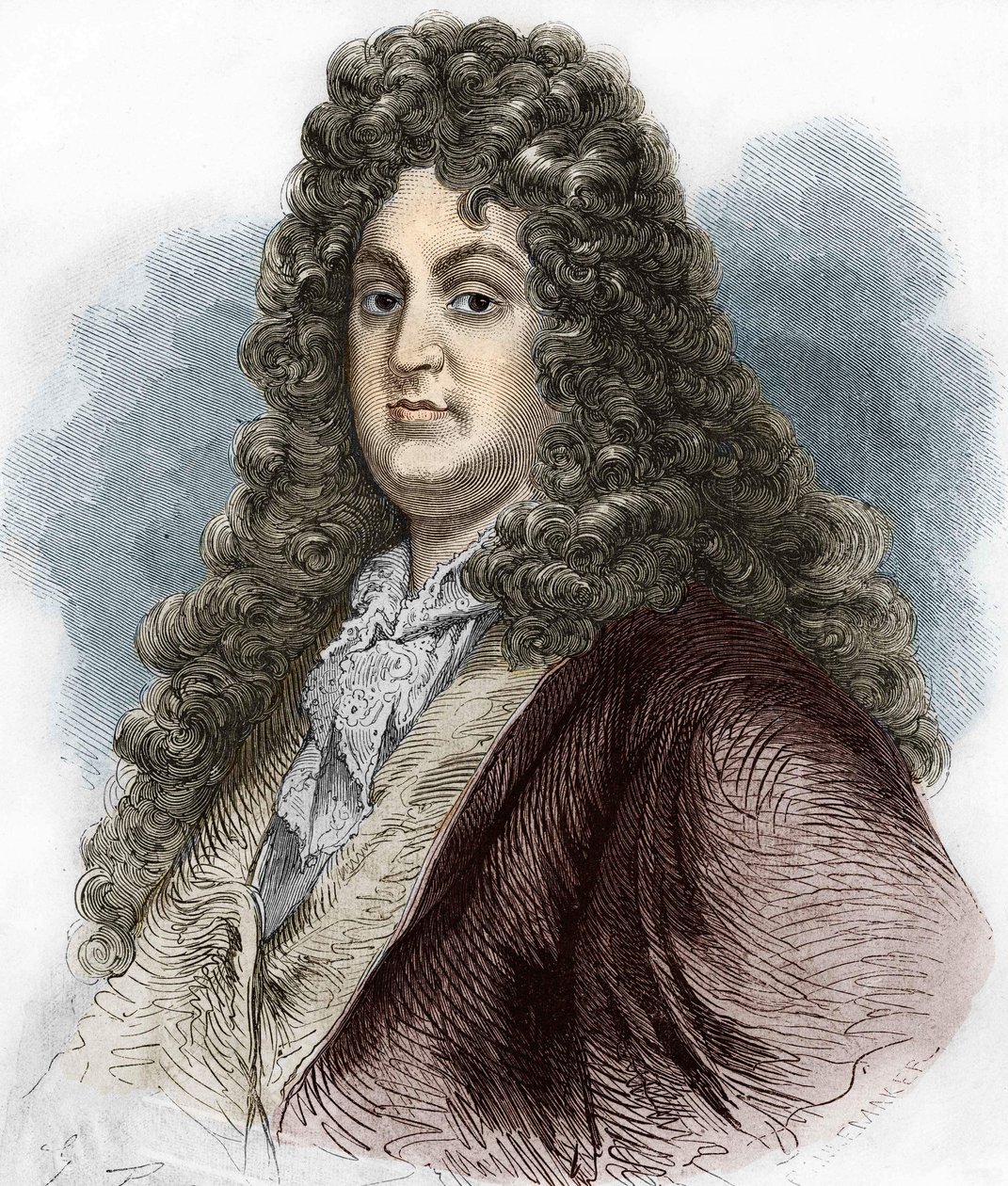 Porträt von Jean Racine (1639-1699), französischer Tragödienautor von Unknown artist