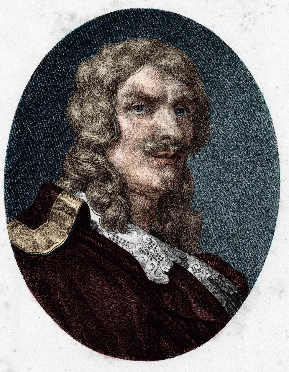 Porträt von Jean de Rotrou. Französischer Dramatiker (1609 bis 1650) von Unknown artist