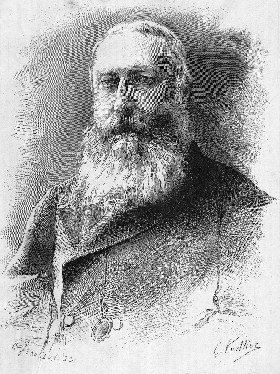 Porträt von Leopold II (1835-1909). König der Belgier (1865-1909). von Unknown artist