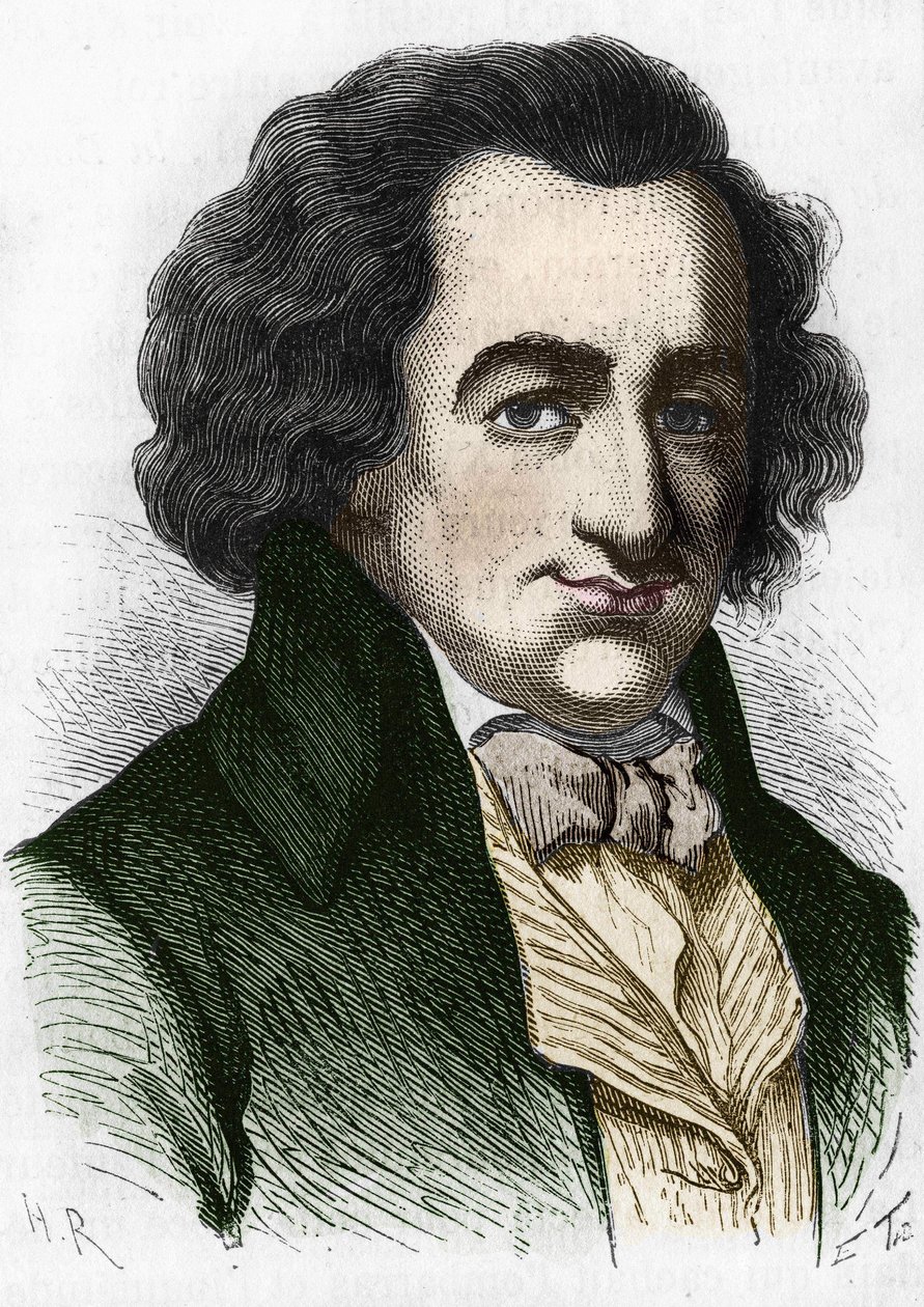 Porträt von Thomas Paine (1737-1809), britischer Schriftsteller und Politiker. von Unknown artist