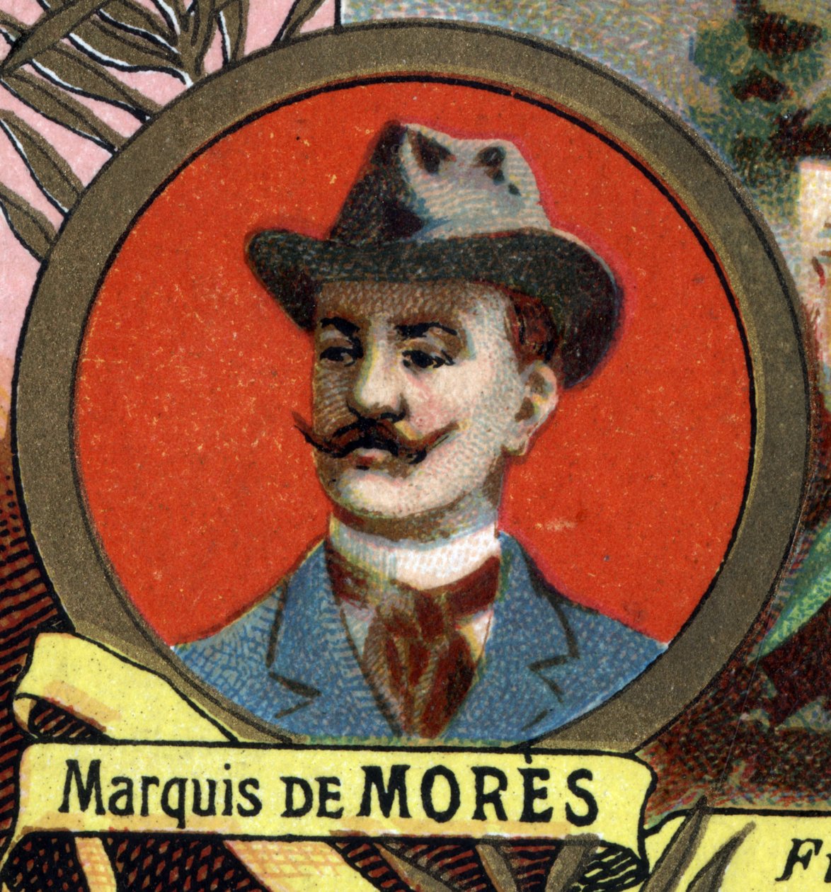 Porträt des Marquis de Mores von Unknown artist