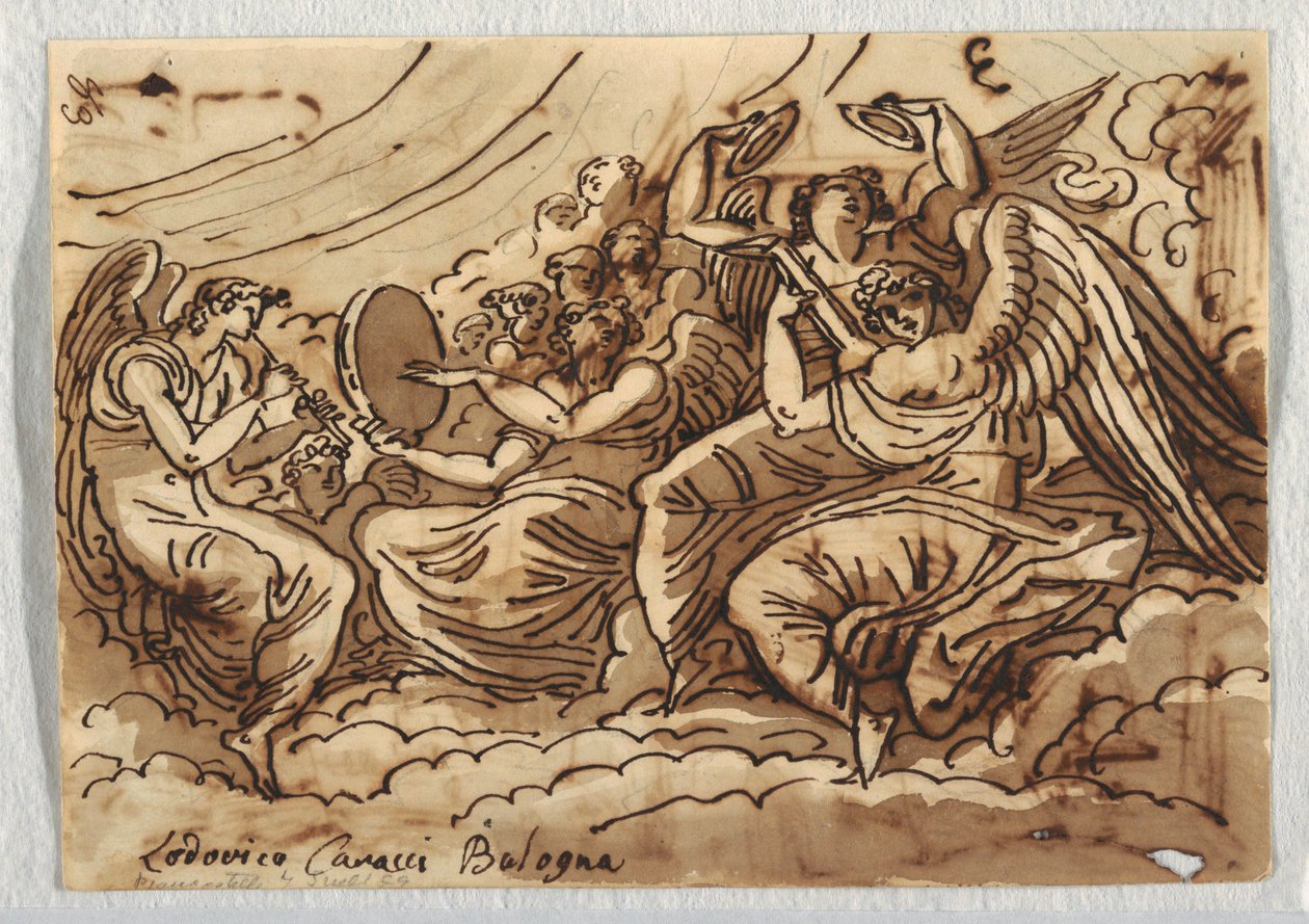 Konzert der Engel, 1813–18 von Unknown artistUnknown artist