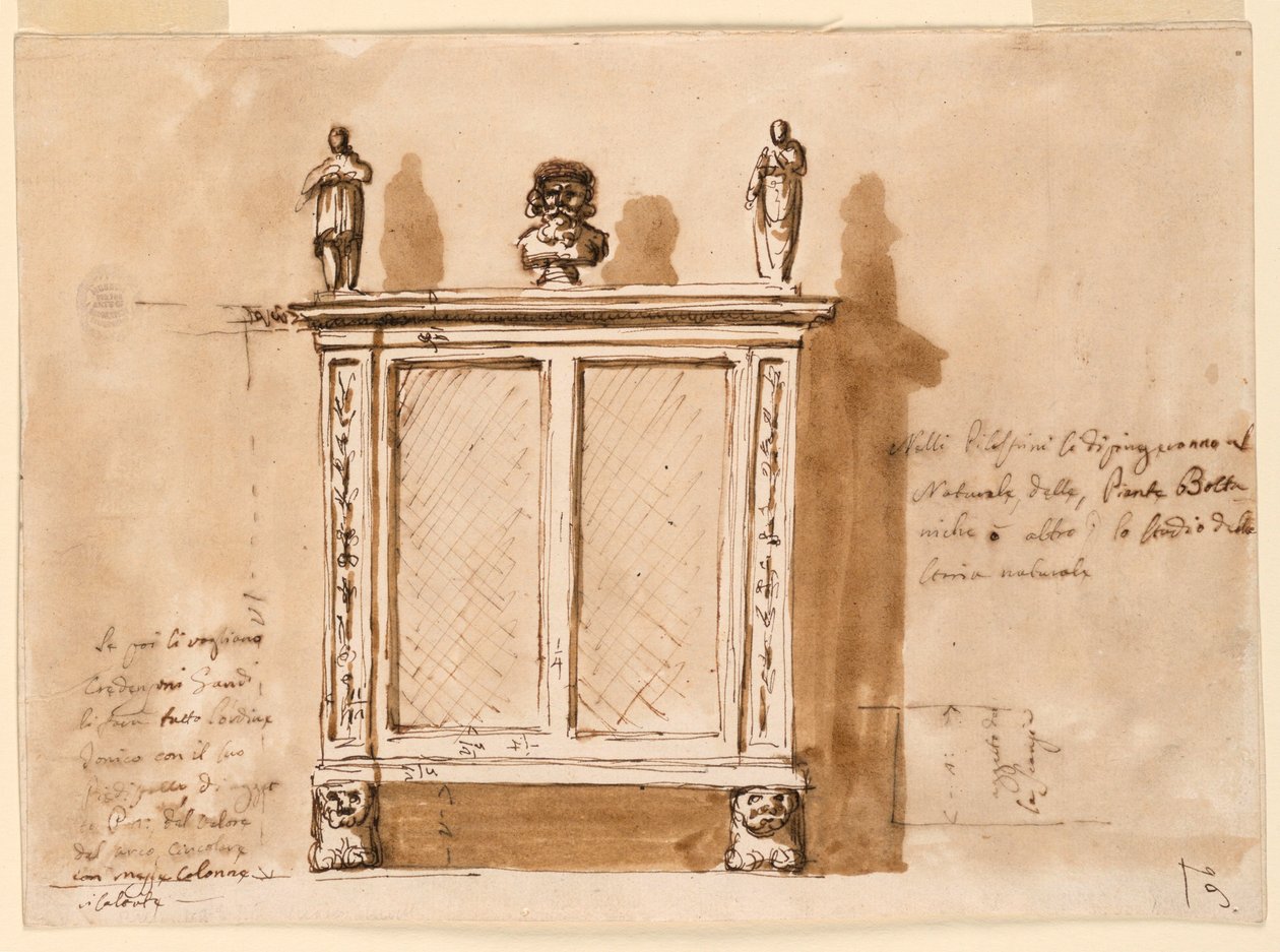 Schrank, 1790–1810 von Unknown artistUnknown artist